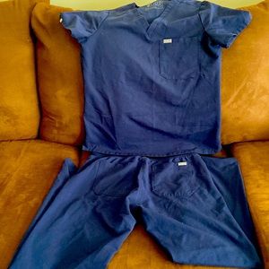 FIGS Scrubs Navy Blue